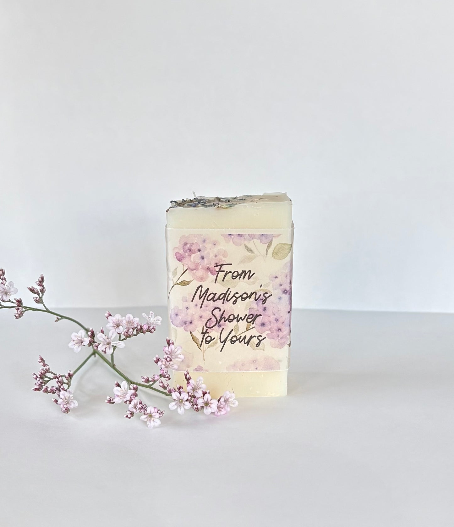Natural Lavender soap favors, Essential oil soap favors, Bridal Shower Favors
