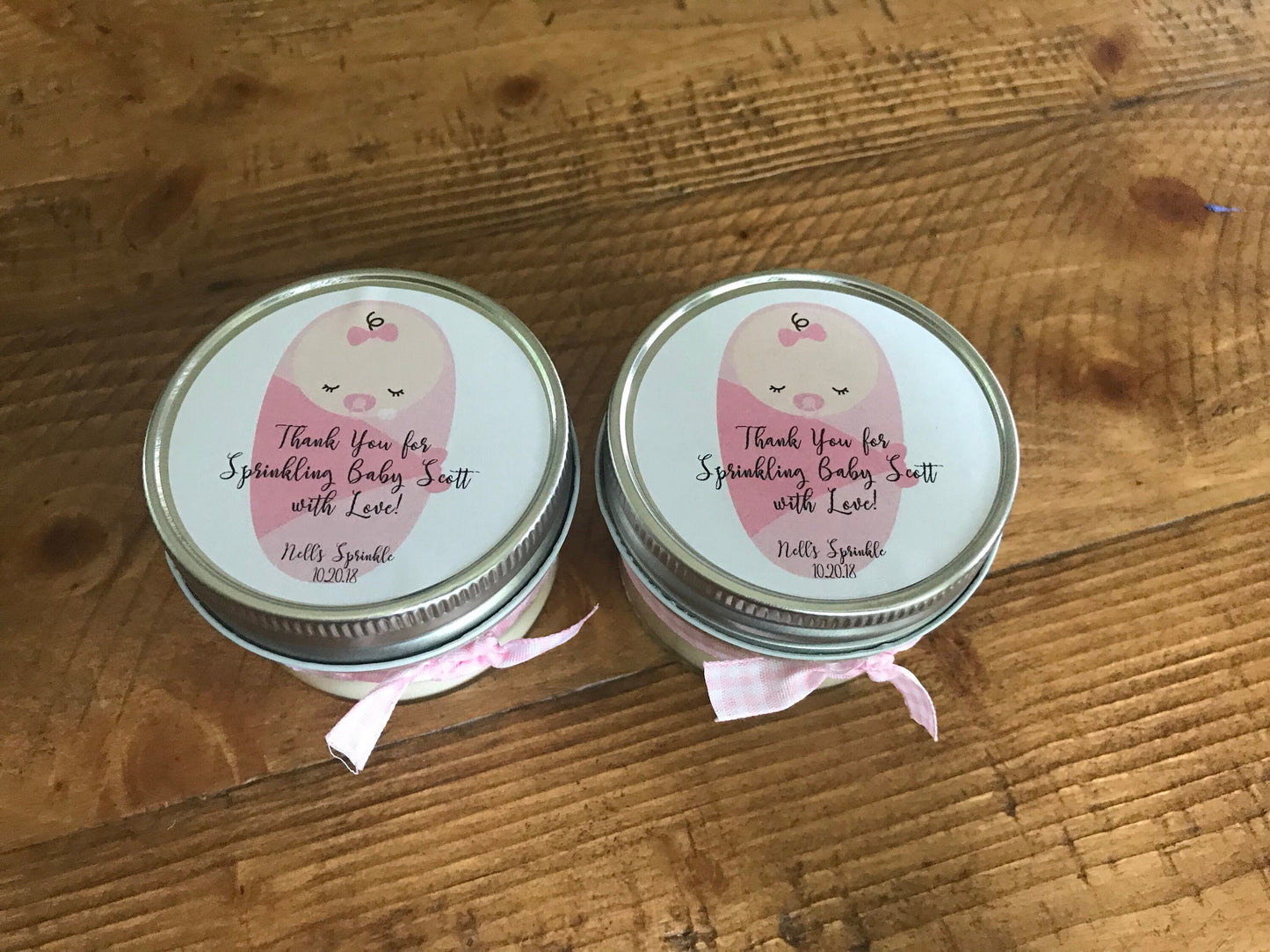 baby girl, baby sprinkle, baby sprinkle favors, baby shower, baby shower favors, baby girl shower favors, candle favors baby shower, candle