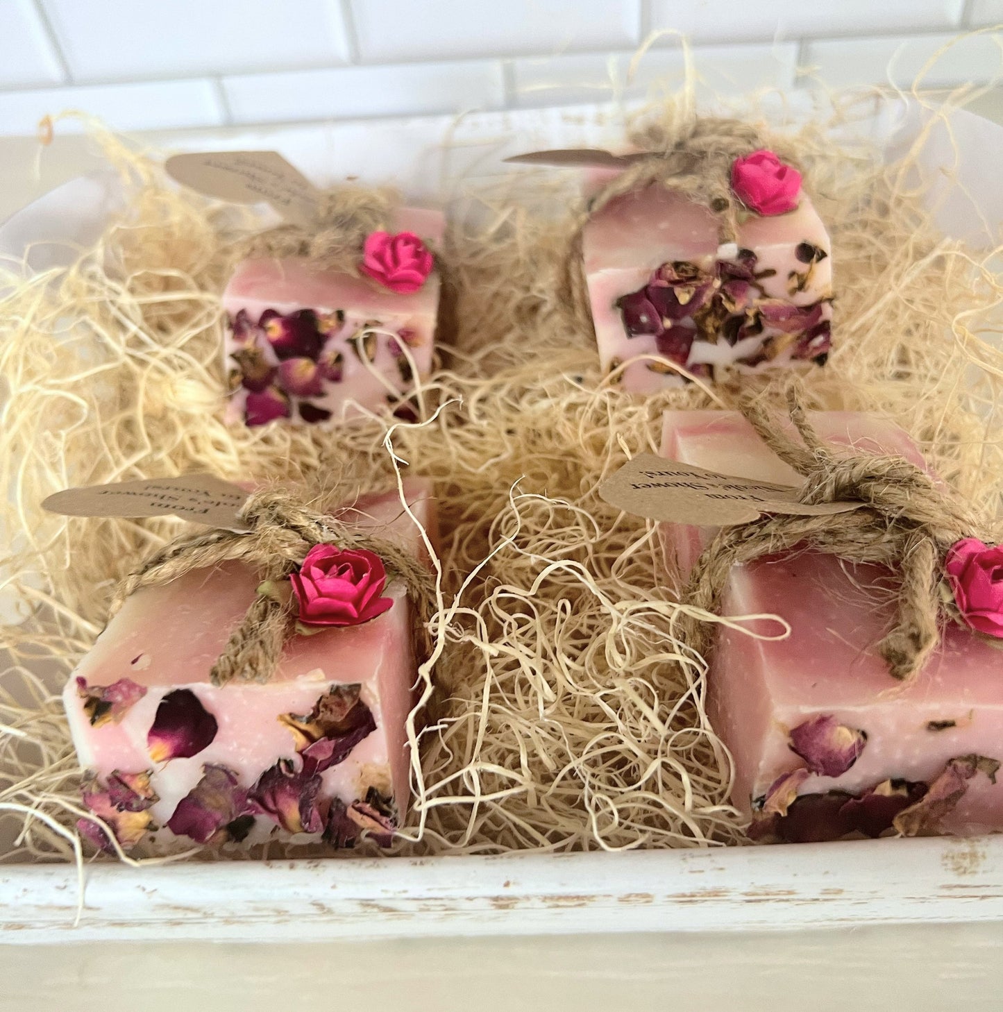 2.3oz Bridal shower favors, Bridal shower favors soap, wedding favor, baby shower favors, rose soap favors, affordable favors, rustic