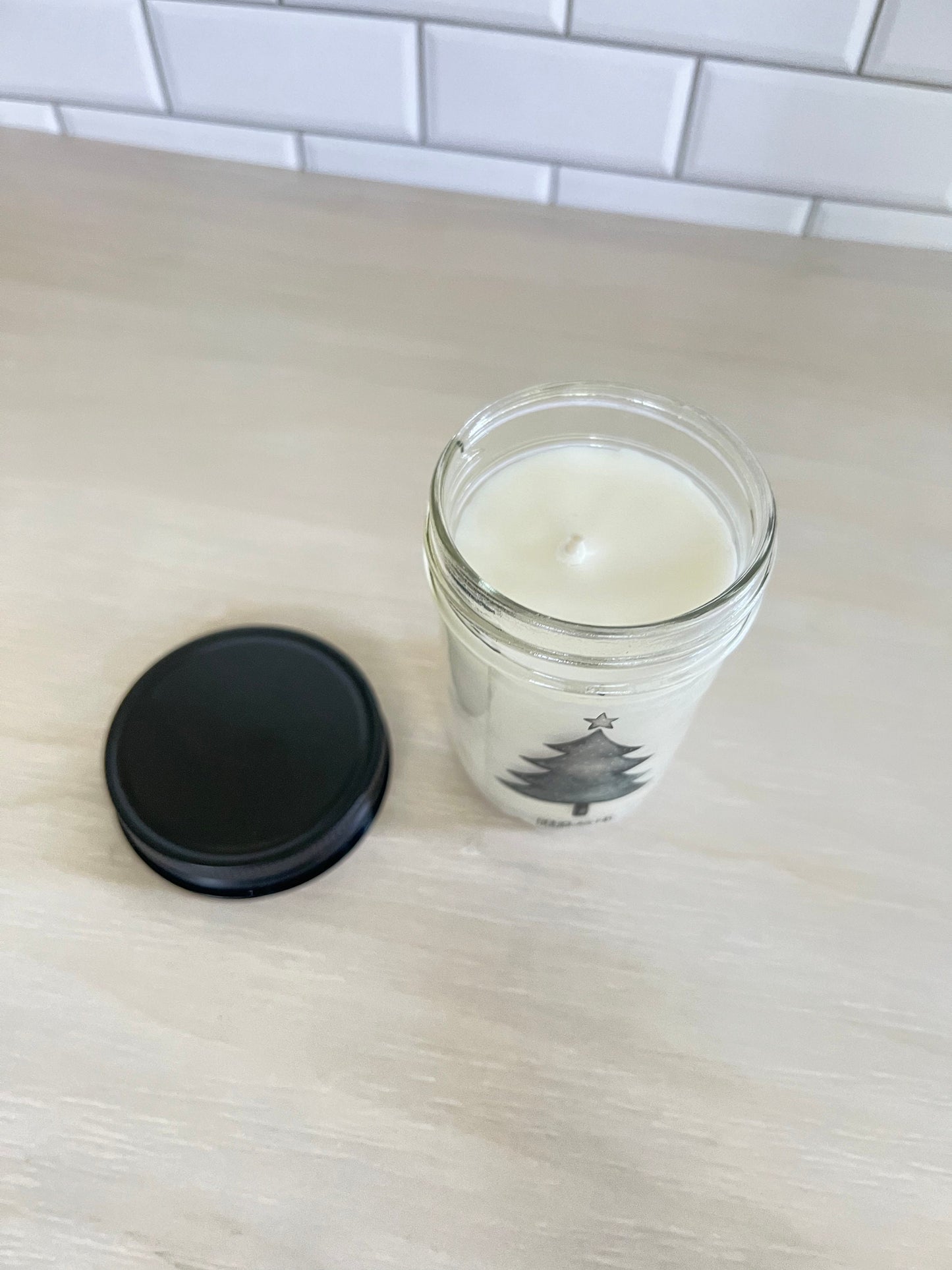 Holiday soy candles, Christmas gifts, Holiday gifts, Co-worker holiday gifts, small Christmas gift