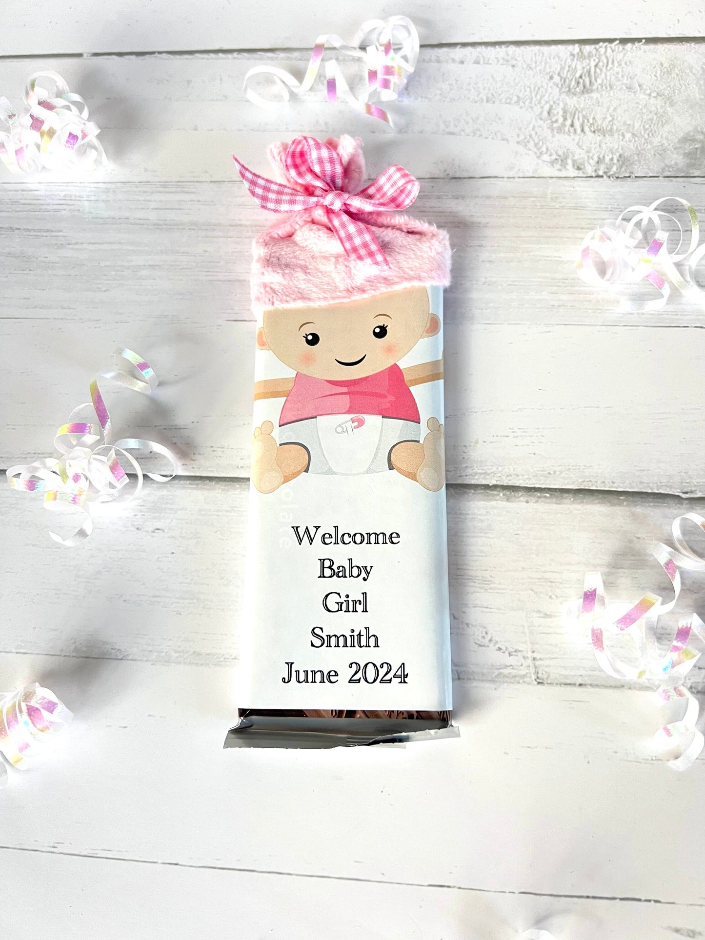 Chocolate Baby Shower Favors, Baby Girl Shower Favors, It's a Girl favors, Baby Shower Favors