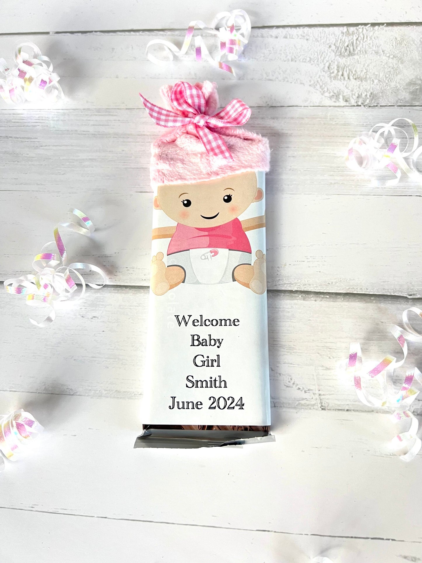 Chocolate Baby Shower Favors, Baby Girl Shower Favors, It's a Girl favors, Baby Shower Favors