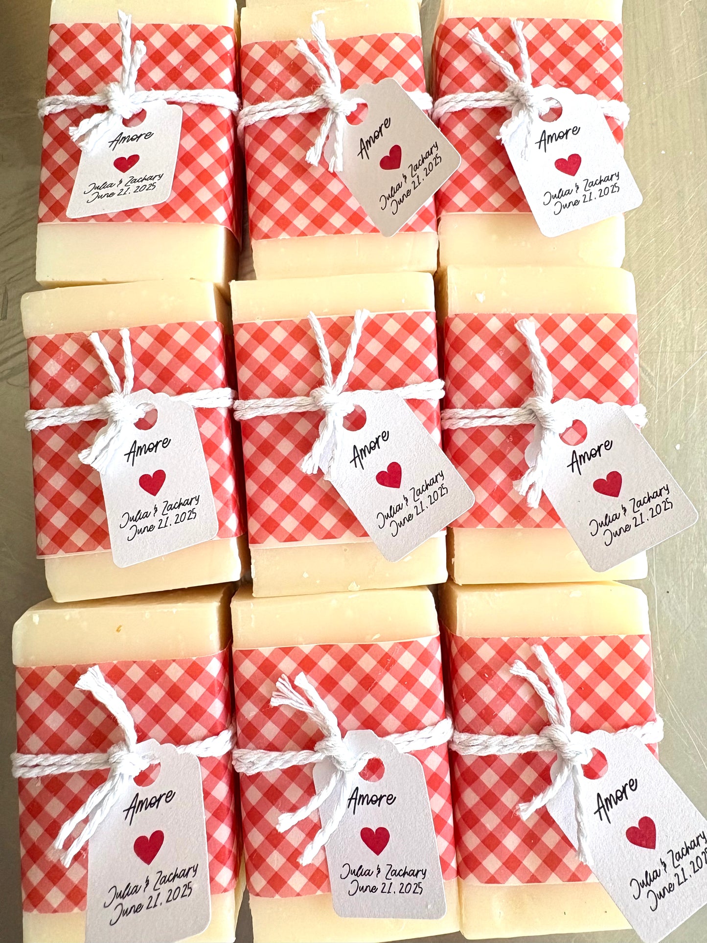 That’s Amore Bridal Shower, Italian Bridal Shower Favors, Italy themed party, Italy wedding favors, red and white checkered bridal shower