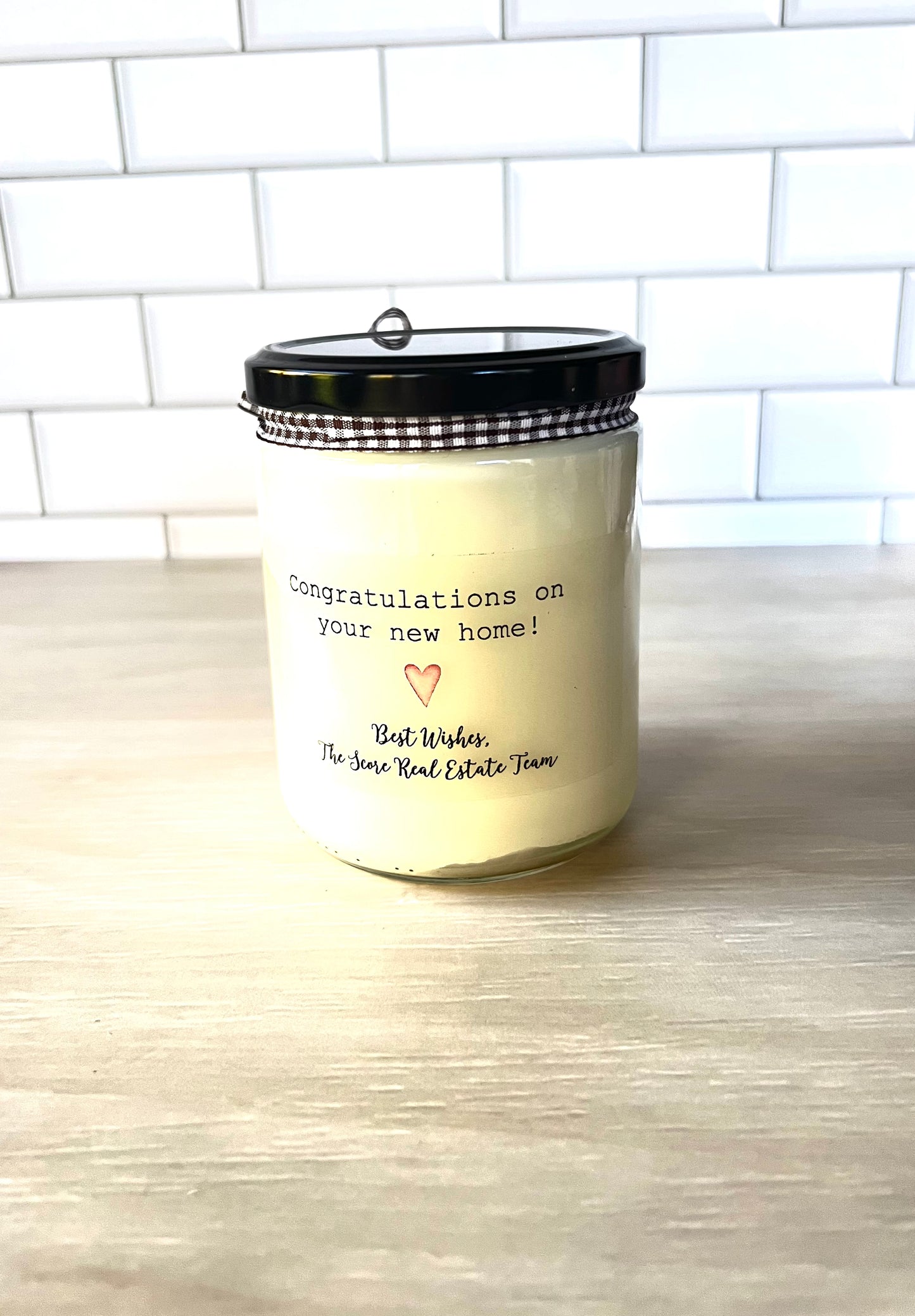 Housewarming Candle, Housewarming Gift, Realtor Gift, New Homeowner Gift
