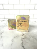 Vegan Soap Bar, Blackberry Sage Soap, Chemical free soap, Natural cold processed soap