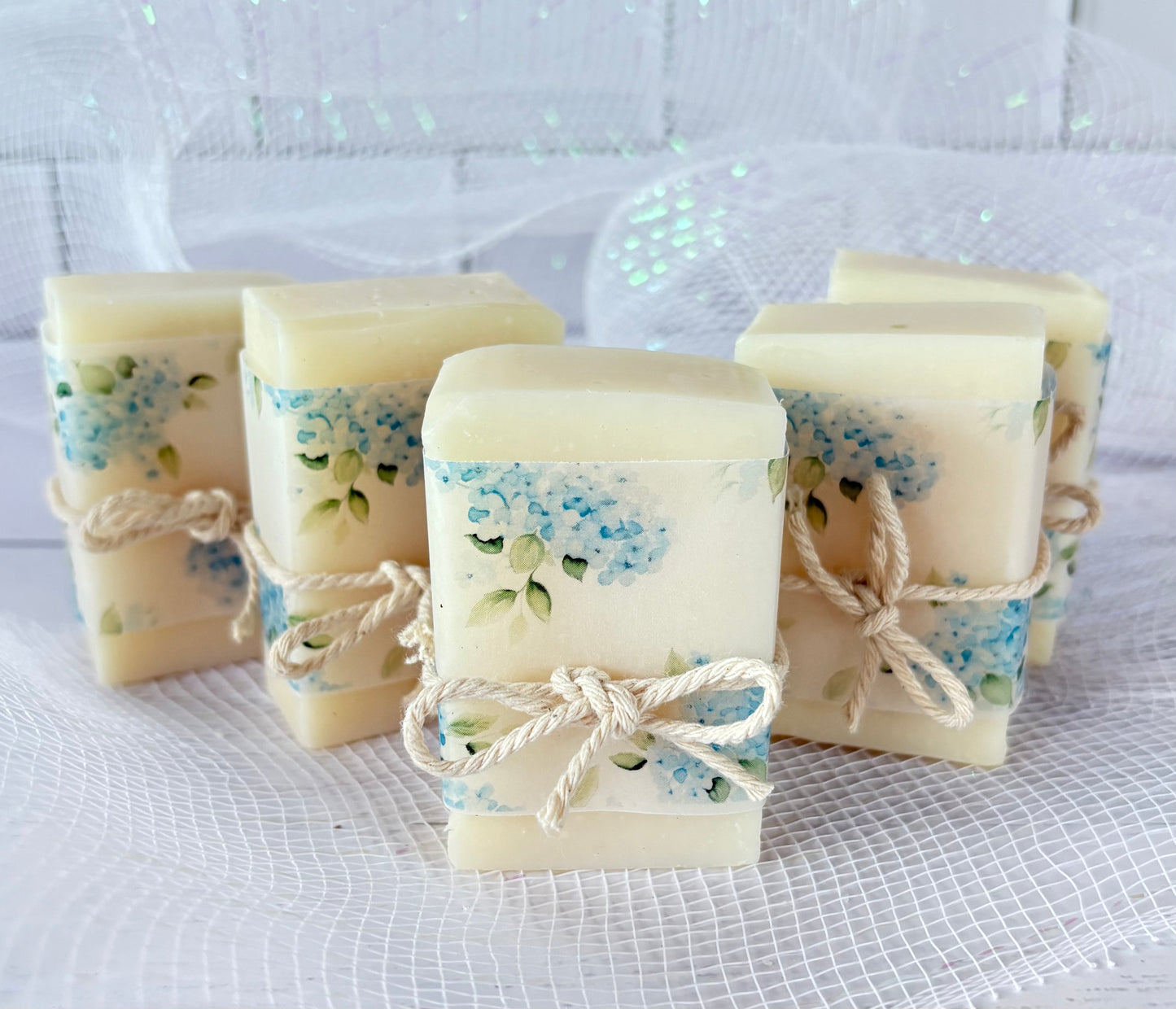 Hydrangea Soap favors, Bridal Shower Favors soap, Wedding favors for guests