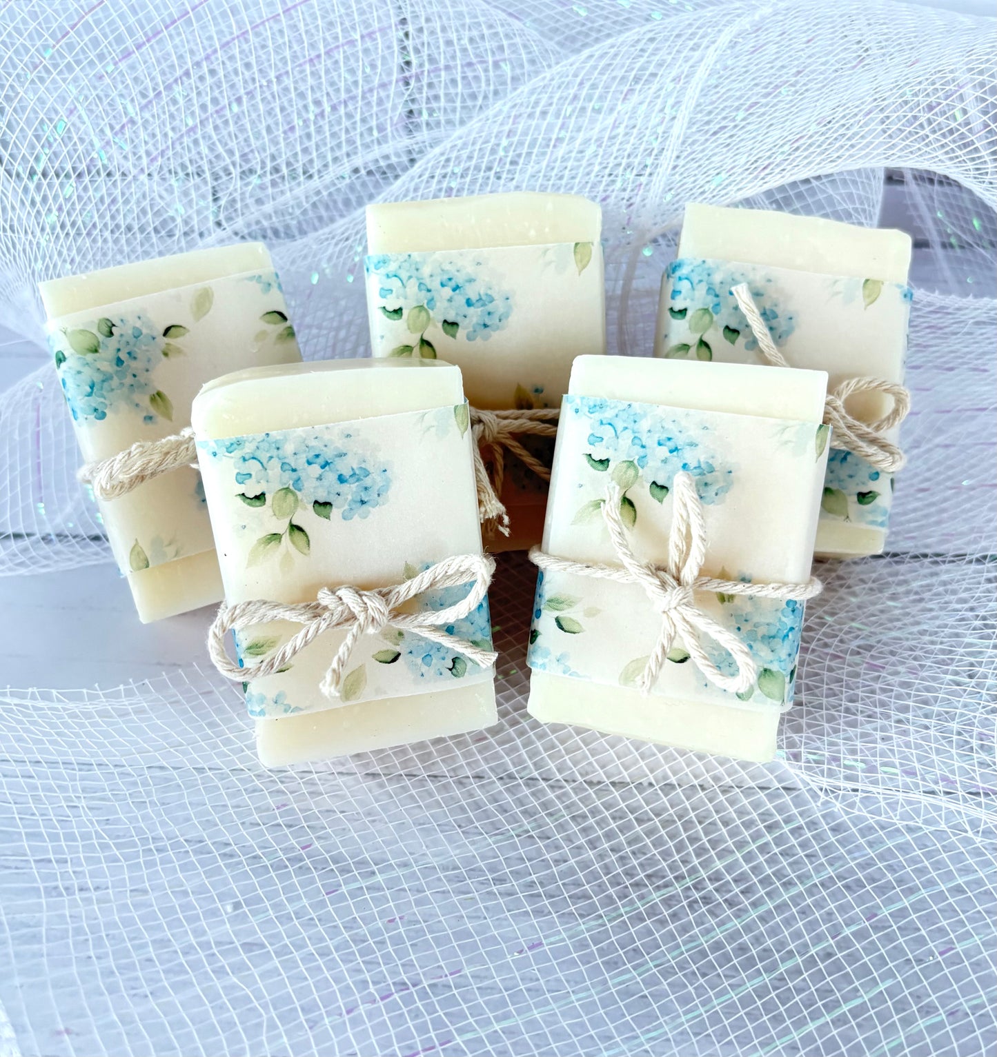 Hydrangea Soap favors, Bridal Shower Favors soap, Wedding favors for guests