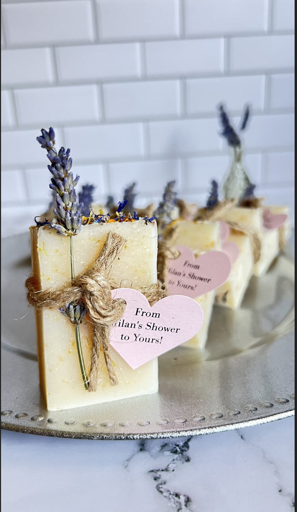 Soap Bridal Shower Favors, Wedding favors for Guests , Bridal Shower Soap favors, lavender soap favors, From my shower to yours