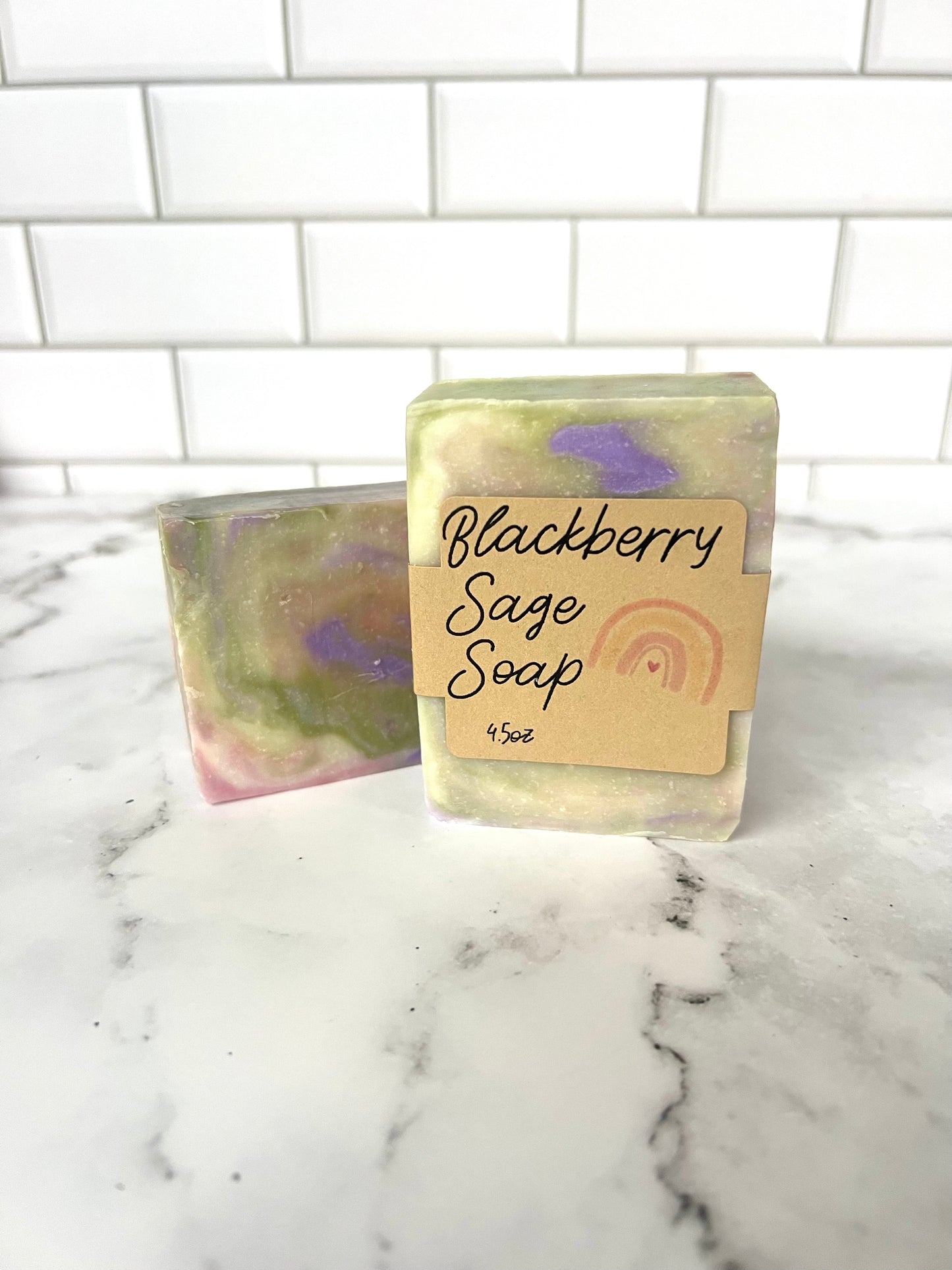 Vegan Soap Bar, Blackberry Sage Soap, Chemical free soap, Natural cold processed soap