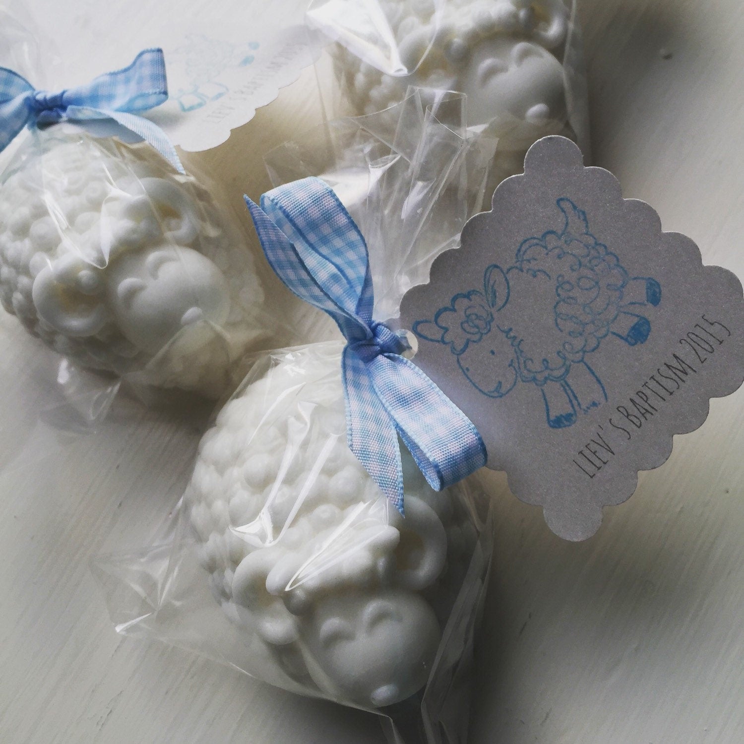 Lamb baby shower shops favors