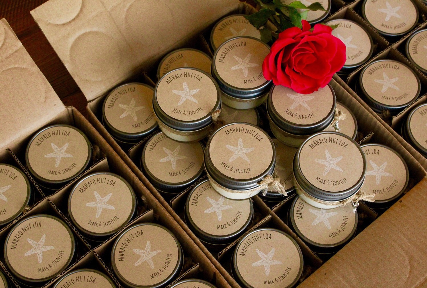 12 - 4 oz Soy Candle Wedding Favors - Feather and Floral Label - Bridal Shower Favors - Floral Wedding Favor - Mason cheapest Jar Favor