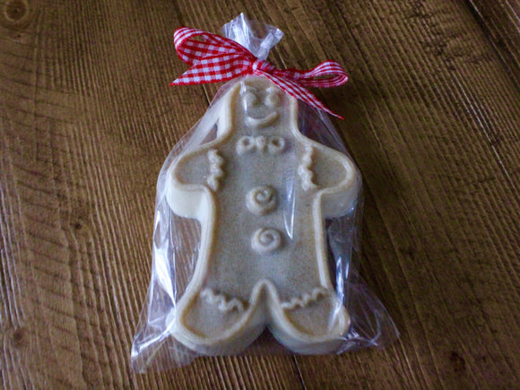 Gingerbread soap bar, Christmas gifts, stocking stuffers