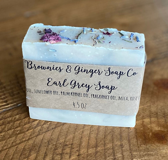 Handmade Soap, Bar Soap, Cold Process Soap, Earl Grey Soap, Soap, Vegan Soap, Natural Soap Bars, Handcrafted Soap, Artisan Soap