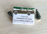 Griswold’s Christmas Tree Soap, Holiday Soap, Stocking Stuffer
